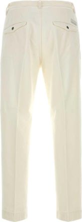 Nine In The Morning Mens Tim Trousers White Cotton