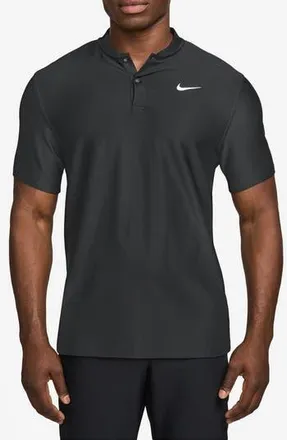 Nike Victory Henley Golf Polo in Black/White at Nordstrom Rack, Size Xx-Large