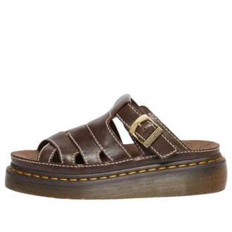 Dr. Martens Maxxy Slide Rogue Leather Brown 40529200