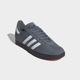 adidas Sneaker ADIDAS ORIGINALS GAZELLE, Herren, Gr. 38,5, weiss (onix, cloud wei&szlig;, carbon), Leder, Textil, Schuhe Sneaker