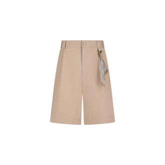 Darkpark Casual Shorts, male, Beige, Size: XL Denis Wide-leg Shorts