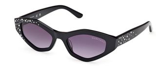 Guess GM00017 01B Womens Sunglasses Black Size 53