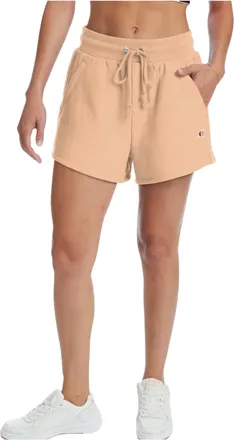 Champion C Life Reverse Weave Certain Shorts in Peach Women