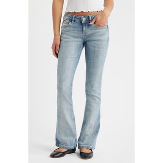 BDG Brooke Low Rise Flare Jeans in Light Vintage at Nordstrom, Size 25 X 32