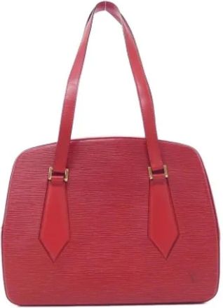 Louis Vuitton Pre-owned Shoulder Bags, female, Red, Size: ONE SIZE Pre-owned Leather louis-vuitton-bags