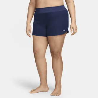 Nike Womens Solid Element Board Shorts (Plus Size) in Black | NESS9252-001