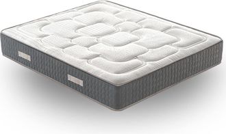 Materassi & Doghe Colchón ortopédico de espuma viscoelástica 160x190 altura 20 cm