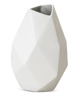 Rosenthal Surface Weiss geometric vase (9.4cm) - unisex - Porcelain - One Size - White