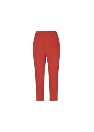 Marni Orange crepe trousers Size XS
