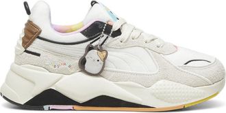 Puma Womens Rs-X Cam X Squish Lace Up Sneakers Shoes Casual - Off White, Grey, White, 7.5