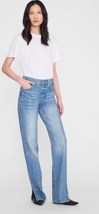 Anine Bing Roy Jean in Nordic Blue at Nordstrom, Size 30