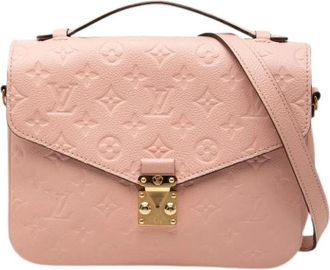 Louis Vuitton Pre-owned Pochette Metis - Dames - Vintage Schoudertas - Roze - ONE Size - Leer - Vintage