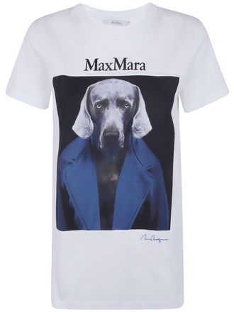 Max Mara T-Shirt Classic Print Mxm Calca