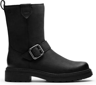 Clarks Orinoco3 Bay in Black Leather