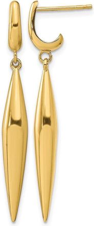 Diamond2Deal 14k Gold Drop Dangle Earrings