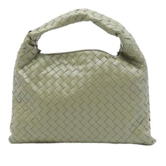 Bottega Veneta Pre-owned The Hop Handbag - Dames - Pre-owned - Groen - Maat: ONE Size Leer