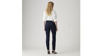 Levi's 724 High Rise Straight Jeans - Womens - 25X30 - Blue