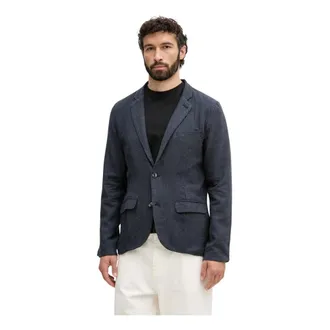 Lindbergh Hombre, Chaquetas, Azul, Talla: 2XL