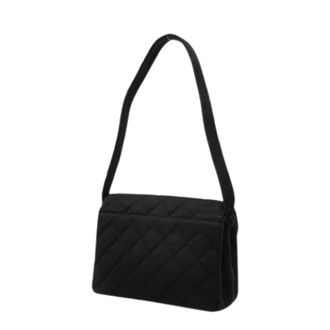 Chanel Pre-owned Matelasse Coco Mark schoudertas - Dames - Pre-owned - Zwart - Maat: ONE Size