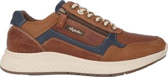 Australian Footware Bruin Blauw Mix Herensneaker - Heren - Sneakers - Bruin - 40 EU - Su&egrave;de - Schoenen