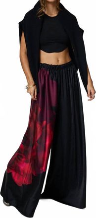 Stillwater Widest Leg Pants In Midnight Rose