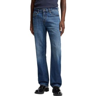 7 For All Mankind Austyn Airweft Relaxed Straight Leg Jeans in Fortuna at Nordstrom Rack, Size 40