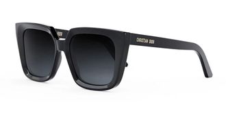 Dior DIORMIDNIGHT S1I 10A1 Womens Sunglasses Black Size 53