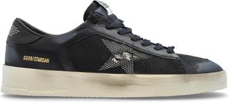 Golden Goose Sportschoenen Stardan Under Net Star - Heren - Sneakers - Blauw - 42 EU - Leer - Schoenen