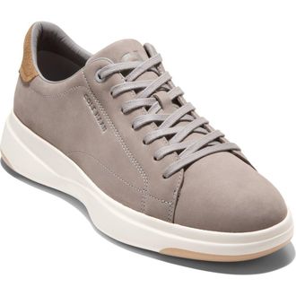 Cole Haan Grandpro Tennis 2.0 Sneaker in Ironstone Nubuck/golden Honey at Nordstrom, Size 10.5