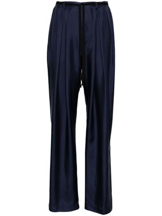 Barena Pantaloni in seta - Blu