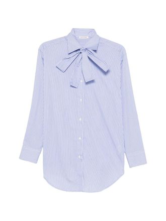 Archivio 67 Archivio 67 Womens Striped Cotton Shirt