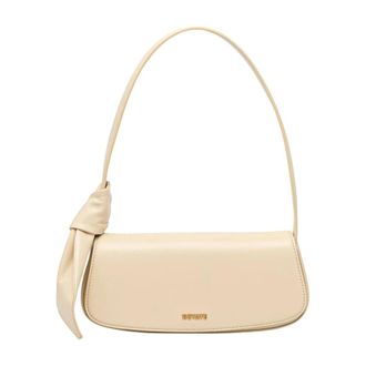 Rotate Rotate Birger Christensen, Tassen, Dames, Beige, ONE Size, Leer, Knot Strap Bag