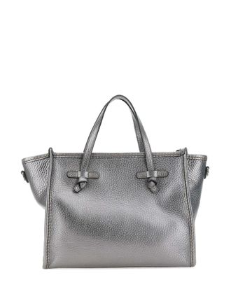 Gianni Chiarini Leren shopper - Grijs