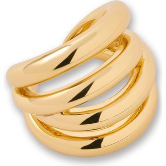 Jennifer Fisher Interlocking Ear Cuff in Gold at Nordstrom