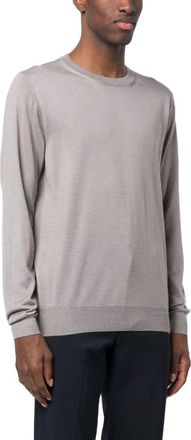Fedeli Womens Crew-Neck Cashmere-Silk Jumper Ss23 M