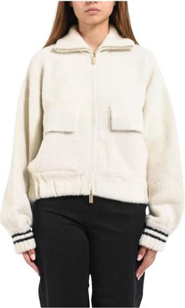 Akep Bomberjack - Dames - Bomber jackets - Wit - XS - Jassen