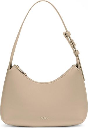 Furla Febe Leather Shoulder Bag in Taupe at Nordstrom Rack