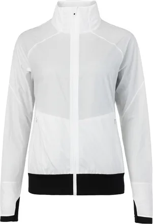 Asics Asics MetaRun Womens White Softshell Jacket Nylon - Size X-Small