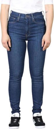 Levi's Mile High Super Skinny Jeans - Dames - Skinny Jeans - Blauw - W24 - Katoen - Jeans