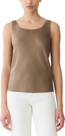 Lafayette 148 New York Bias Tank Top