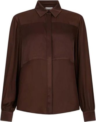 Liu Jo Mujer, Blusas y Camisas, Marrón, Talla: L