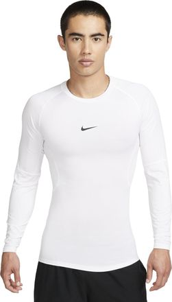 Nike Pro Dri-FIT Tight Long-Sleeve Fitness Top White FB7920-100