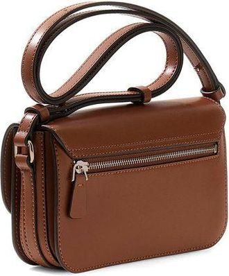 Guess Womens Crossbody Bag Cognac Polyurethane - Crossbody-Bags
