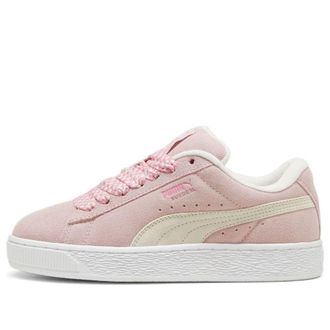 Puma (WMNS) PUMA Suede XL Lace Mauve Mist White 398310-02