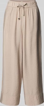 Tom Tailor Regular Fit Culotte aus Viskose-Mix in Taupe, Gr&ouml;&szlig;e 34/28