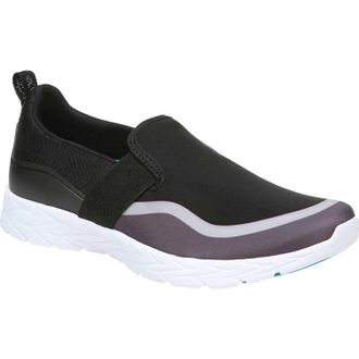 Vionic Womens Nalia Slip On Sneaker In Black & Grey