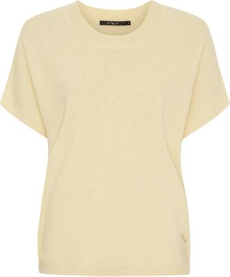 BTF-CPH Camiseta de Cachemira y Merino - Knitwear - Mujer - Amarillo - 2XL