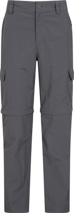 Mountain Warehouse Heren Explore Convertible Broek (Grijs)