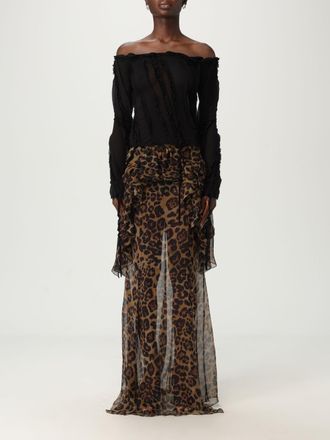 Blumarine Top Blumarine in viscosa con rouches