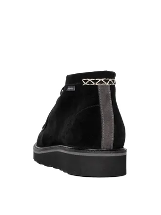 Paul Smith Mens Ps Tobruck Lace-Up Chukka Boots Black Shoes >